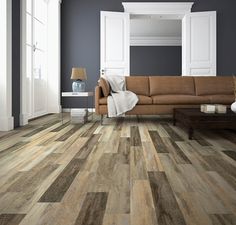 Vinyl flooring in living room