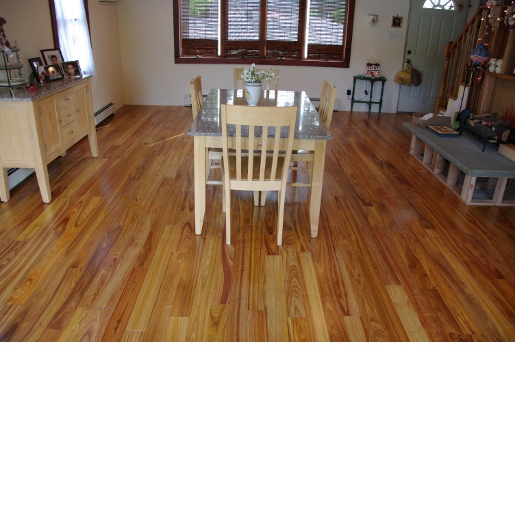 Solid Canarywood Floor