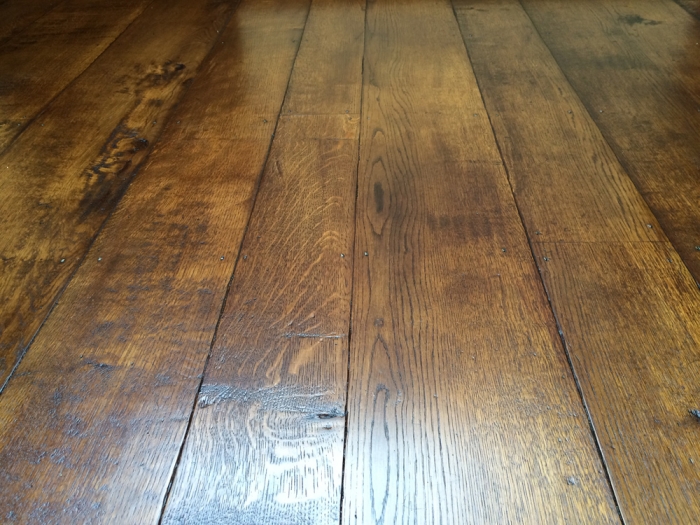 Mixed Width Solid Hardwood flooring