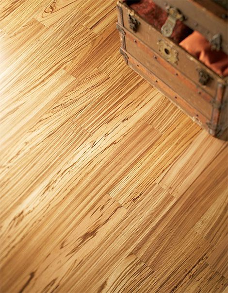 Zebrawood flooring