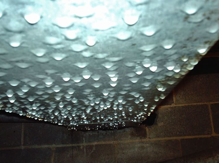 HVAC Condensation, Crawl Space 
