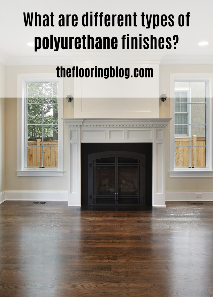 Different types of polyurethane finishes. image pic